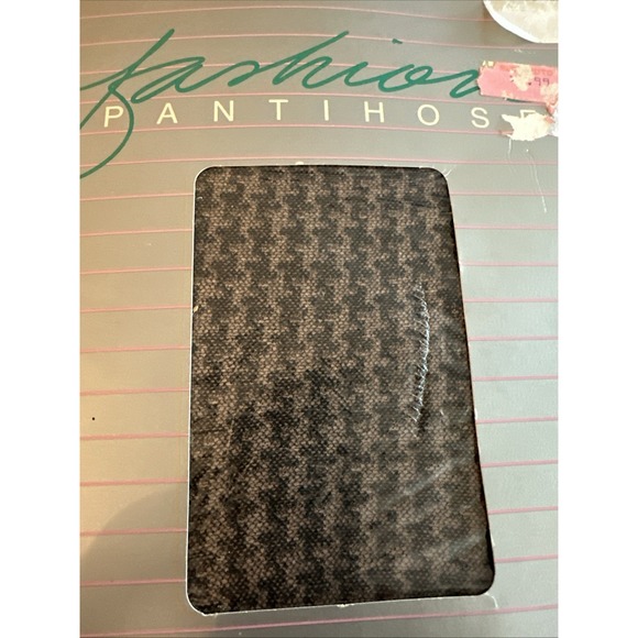 Fashion Pantyhose JCPenney NOS Brown Check Short Size - Picture 2 of 4